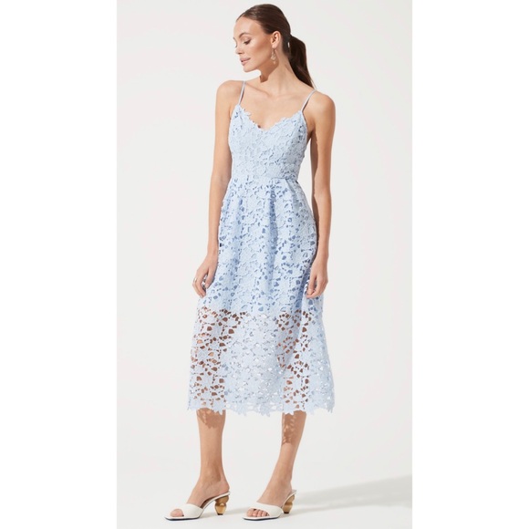 Astr Dresses & Skirts - ✨NEW ASTR The Label Lace A Line Midi Dress